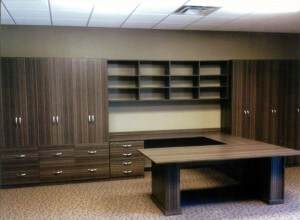 Office Desk Storage - Peninsula